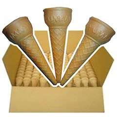 Vỏ bánh ốc quế đựng kem