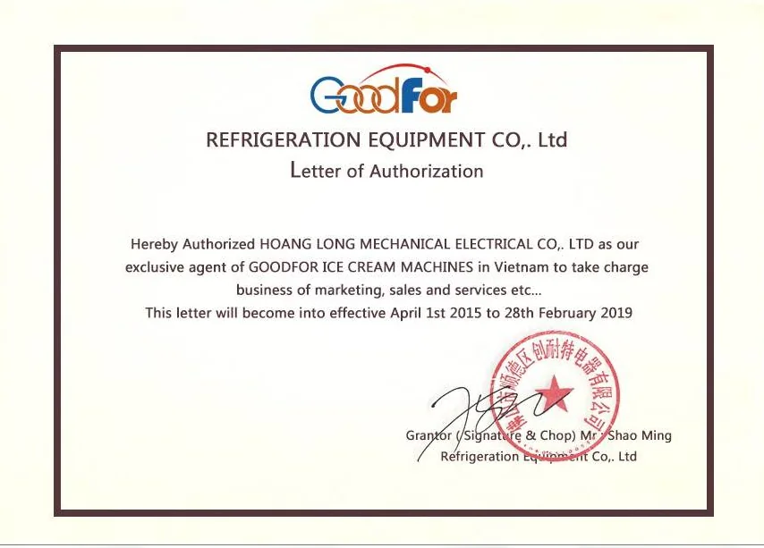 Máy làm kem tươi Goodfor BQ 720