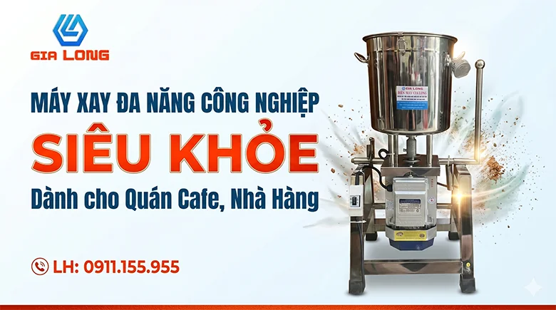 Máy Xay Đa Năng Công Nghiệp Siêu Khỏe Dành Cho Quán Cafe, Nhà Hàng