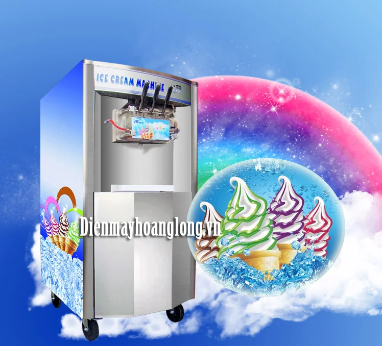 Máy làm kem tươi Goodfor 730P phun siro