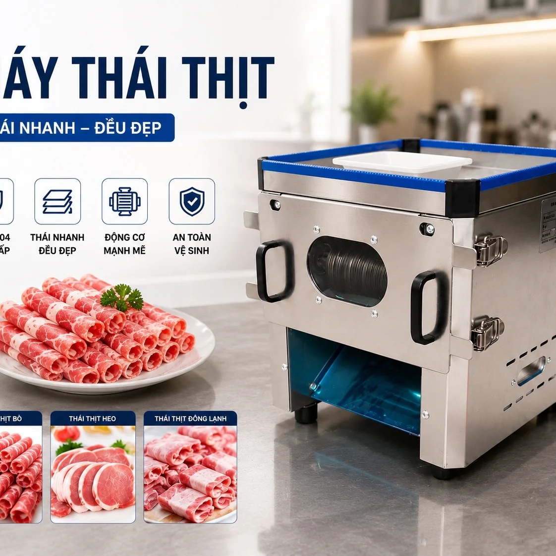 Máy thái thịt HD90