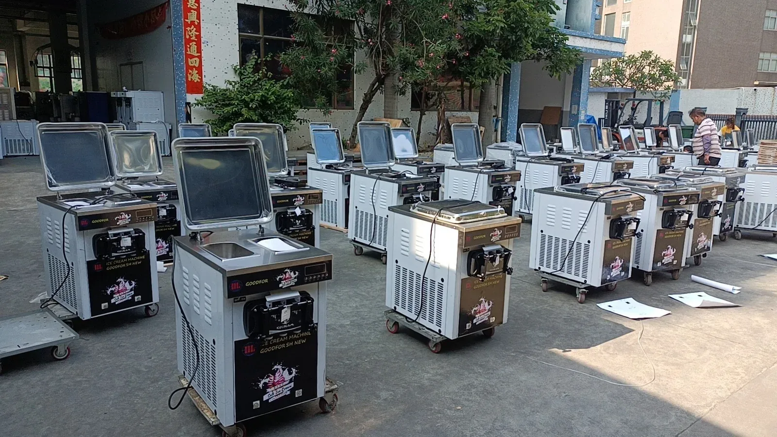 Máy làm kem tươi cao cấp Goodfor SH New