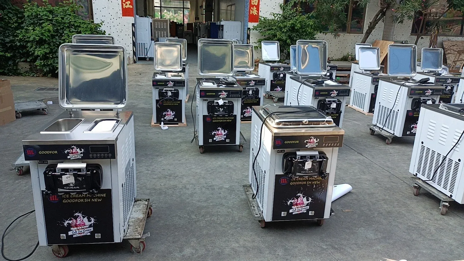 Máy làm kem tươi cao cấp Goodfor SH New