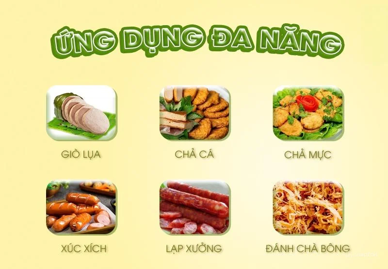 Máy xay giò chả 5kg